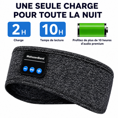 Bandeau musical pour le sommeil et la relaxation - MahozenBand™
