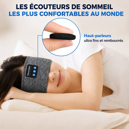 Bandeau musical pour le sommeil et la relaxation - MahozenBand™
