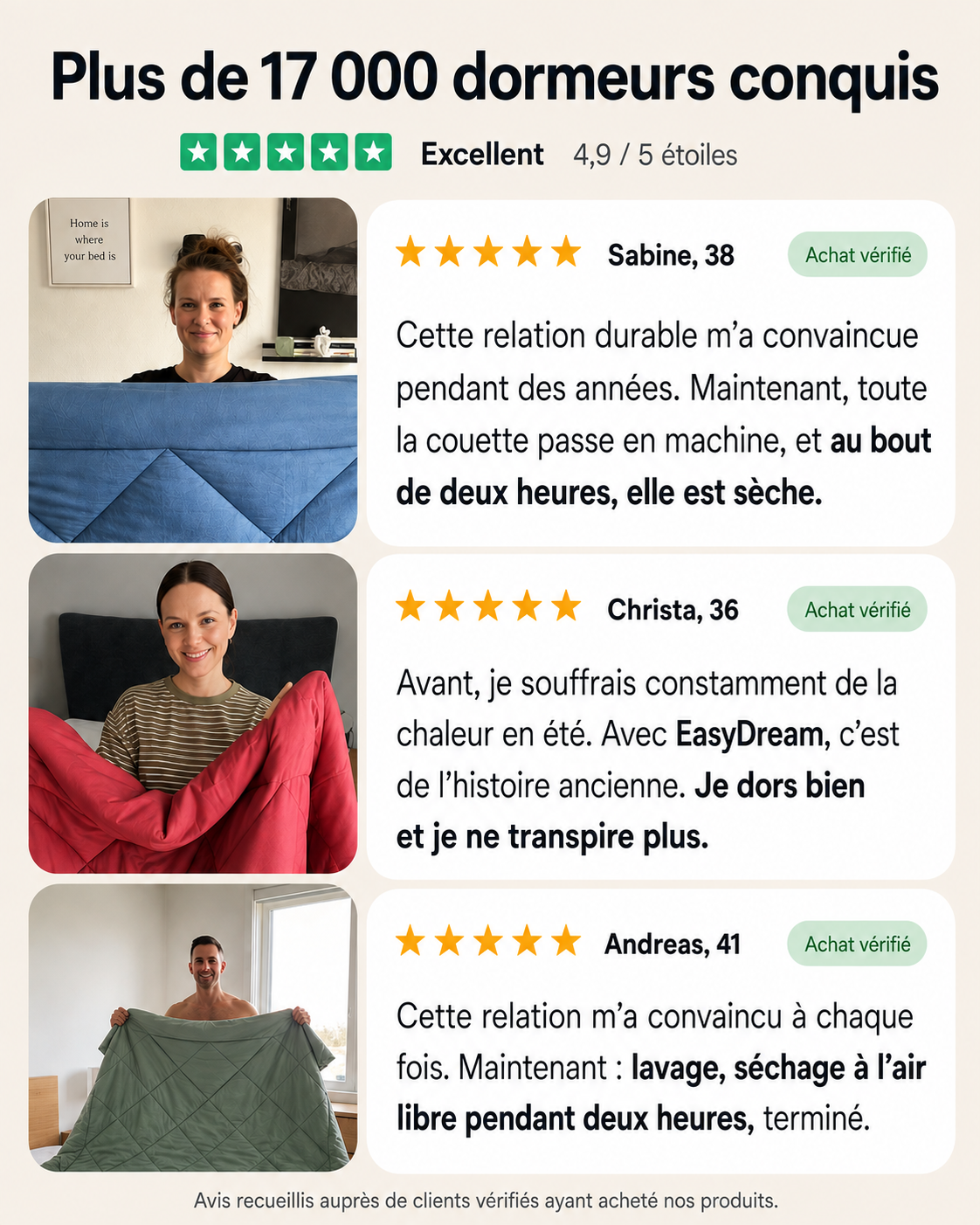 Couette Mahozen EasyDream – La couette 2-en-1 à séchage rapide qui élimine le besoin de draps