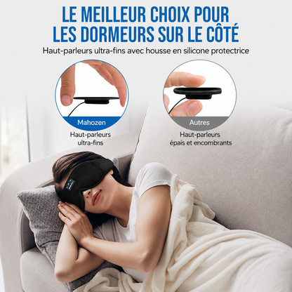 Masque de sommeil Bluetooth avec écouteurs intégrés - MahozenDream™