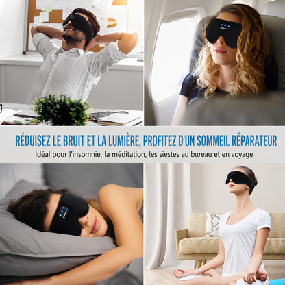 Masque de sommeil Bluetooth avec écouteurs intégrés - MahozenDream™
