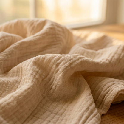 Couverture en mousseline de coton