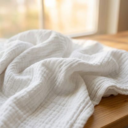 Couverture en mousseline de coton