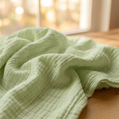 Couverture en mousseline de coton