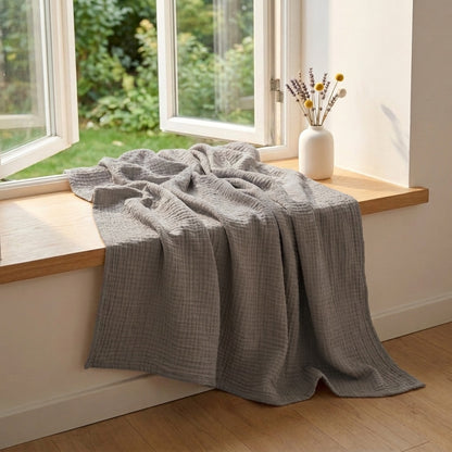 Couverture en mousseline de coton