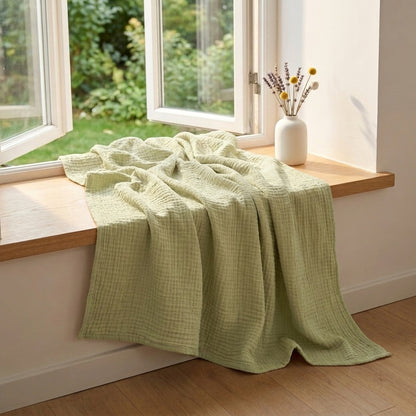 Couverture en mousseline de coton